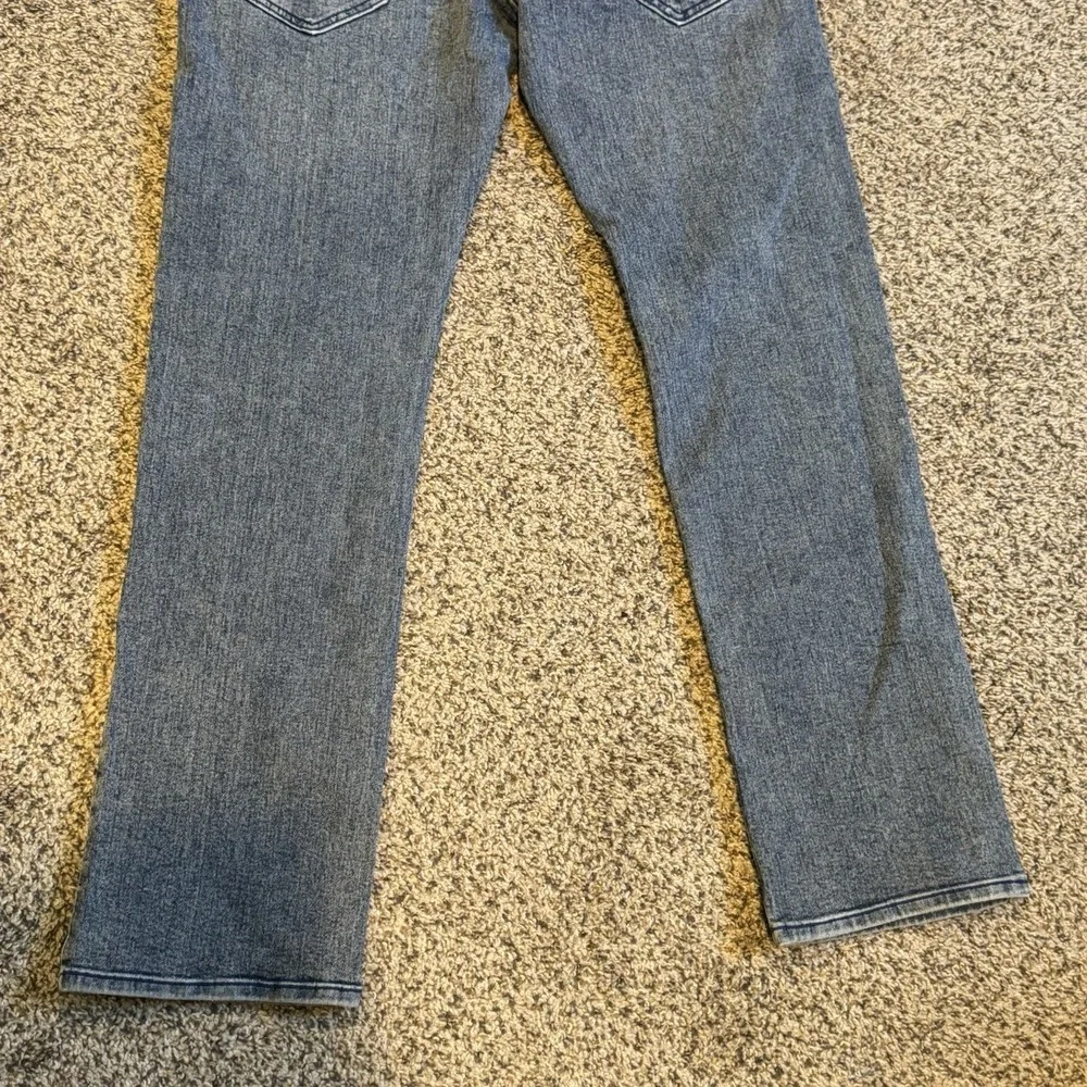 TRUE RELIGION RICKY SN FLAP RELAXED STRAIGHT Peppermint Wash JEANS 32x34